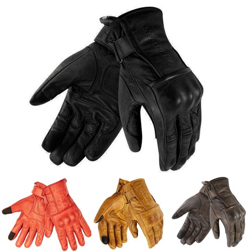 Guanti moto vintage uomo - guanti,