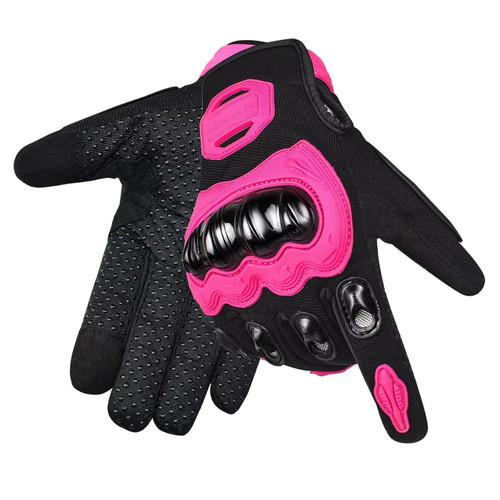 Guanti moto rosa - moto,